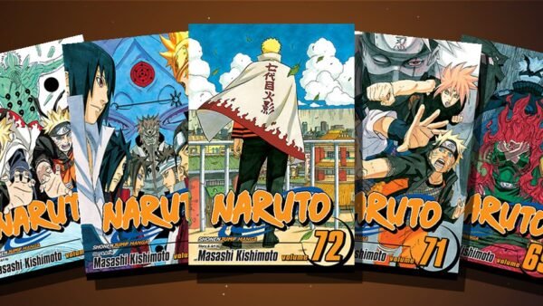 Top 5 Strongest Naruto Characters, Ranked (2026) Naruto manga volumes 67, 69, 70, 71 and 72 fanned out