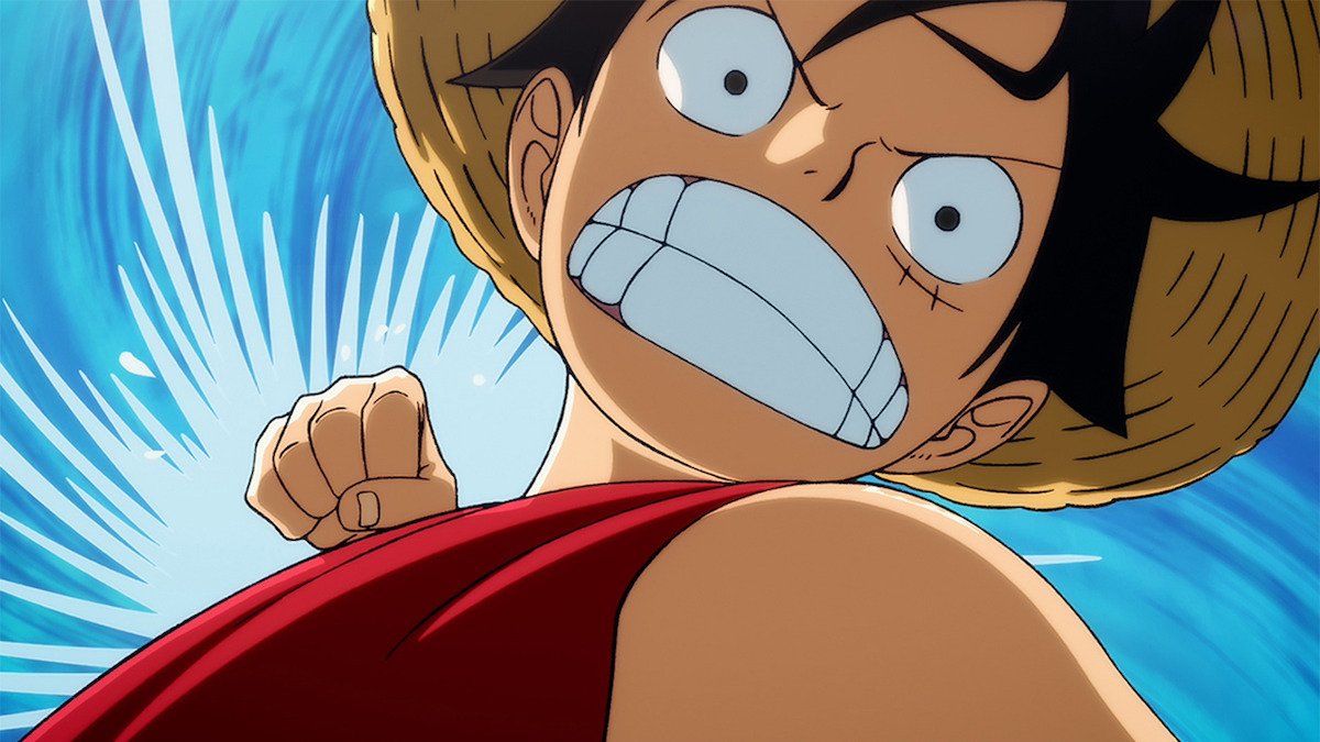 Luffy in The One Piece, Wit Studio Netflix anime remake