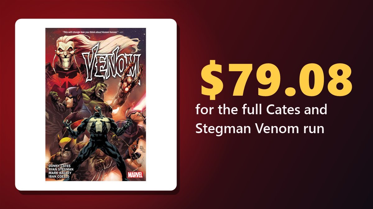 Venomnibus by Donny Cates and Ryan Stegman omnibus cover