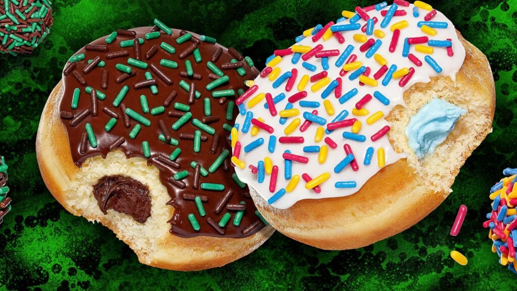 Dunkin' Doomsday Donut and Avenging Donut with Munchkins for Avengers: Doomsday