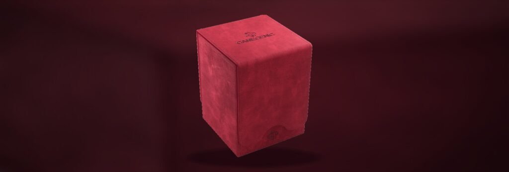 Red Gamegenic Squire 100+ XL Convertible deck box