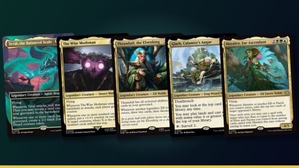 Top 5 Sultai Commanders Right Now (October 2026) Teval, the Balanced Scale, The Wise Mothman, Thranduil, the Elvenking, Glarb, Calamity's Augur and Maralen, Fae Ascendant Magic cards