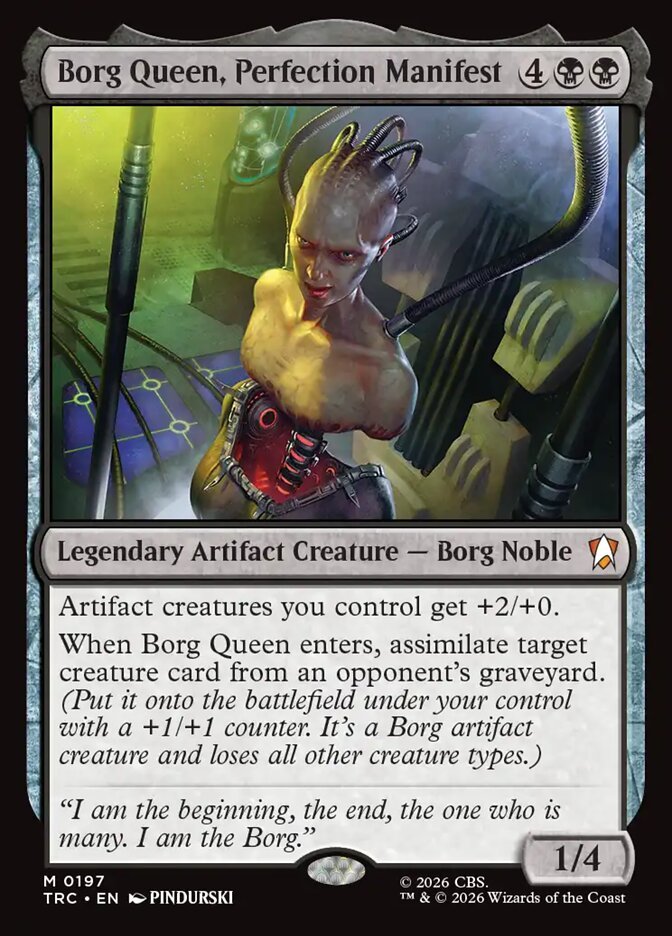 Borg Queen, Perfection Manifest card