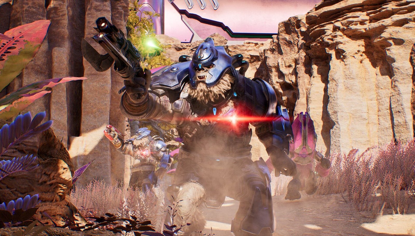 Brute Berserker enemy encounter in Halo Campaign Evolved Operation METEORITE