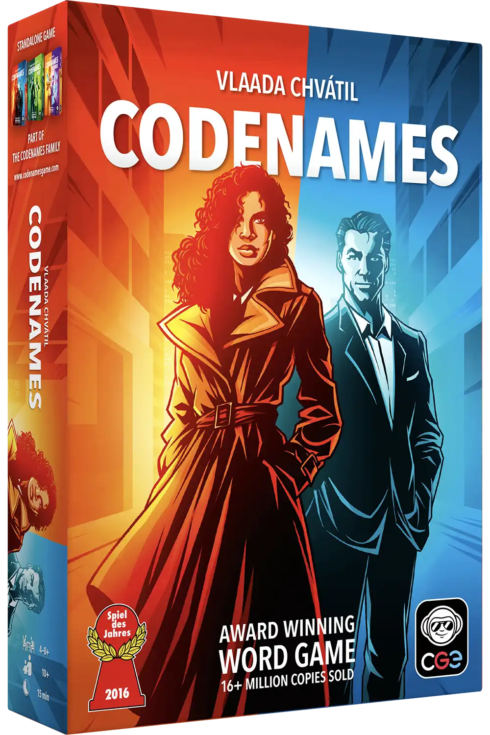 Codenames board game box
