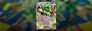 Mega Rayquaza ex card from Pokémon TCG Delta Reign, card 084/103