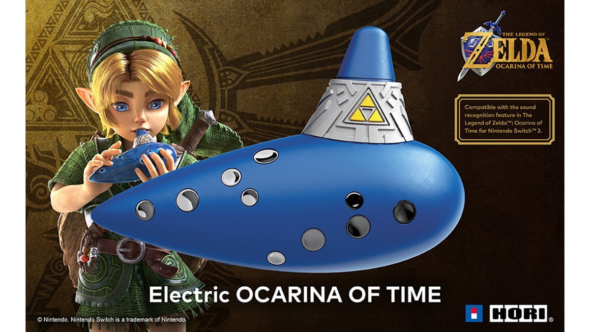 Electric Ocarina of Time accessory for Ocarina of Time on Nintendo Switch 2