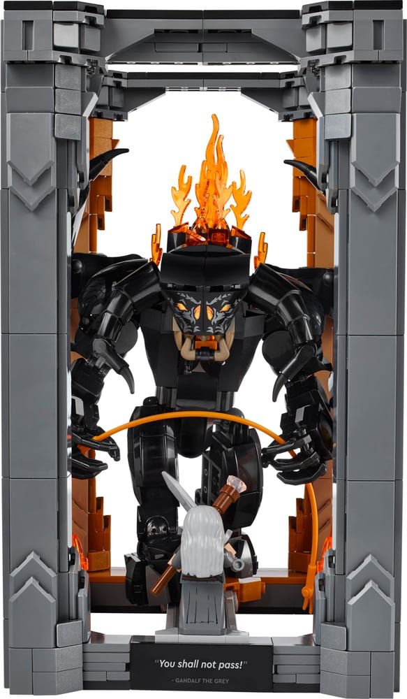 LEGO Icons Balrog Book Nook 10367 official product image from LEGO