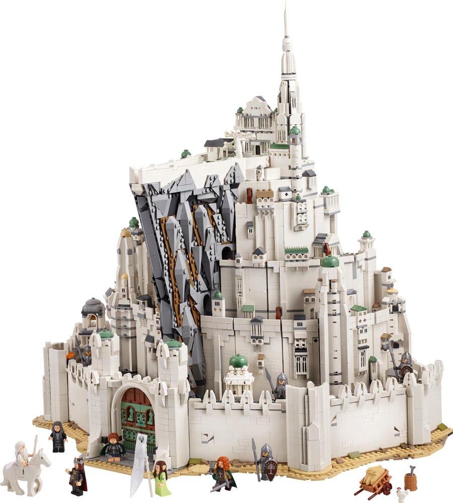 LEGO Icons Minas Tirith 11377 official product image from LEGO
