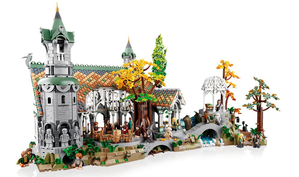 LEGO Icons Rivendell 10316 official product image from LEGO