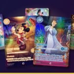 Mickey Mouse Best in Town and Cinderella Unintentional Icon Iconic cards with Ariel, Max Goof and Belle Enchanted cards from Disney Lorcana Hyperia City