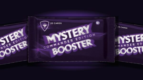 How to Play Commander Draft With Mystery Booster Commander (Rules and Tips) Three Mystery Booster Commander Edition booster packs, one player's packs for a Commander Draft