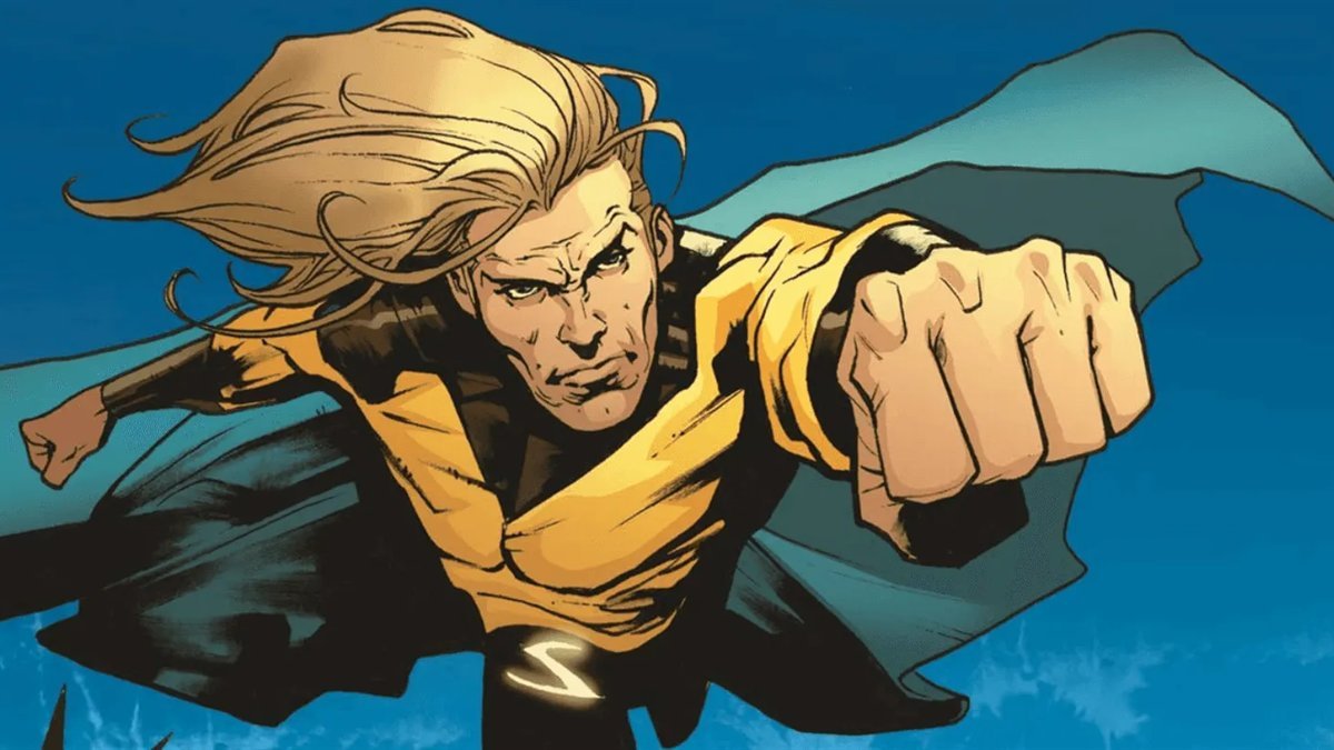 The Sentry in Marvel comic art