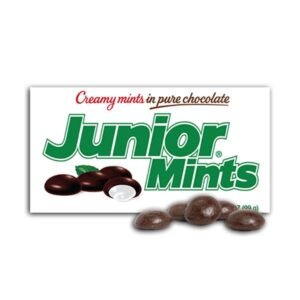 Junior Mints creamy mints in chocolate theater box