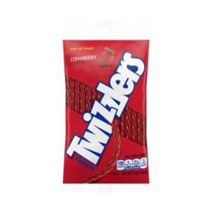 Twizzlers Twists strawberry licorice candy bag