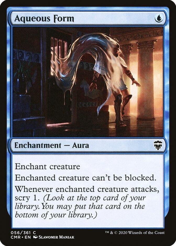 Aqueous Form Magic: The Gathering card