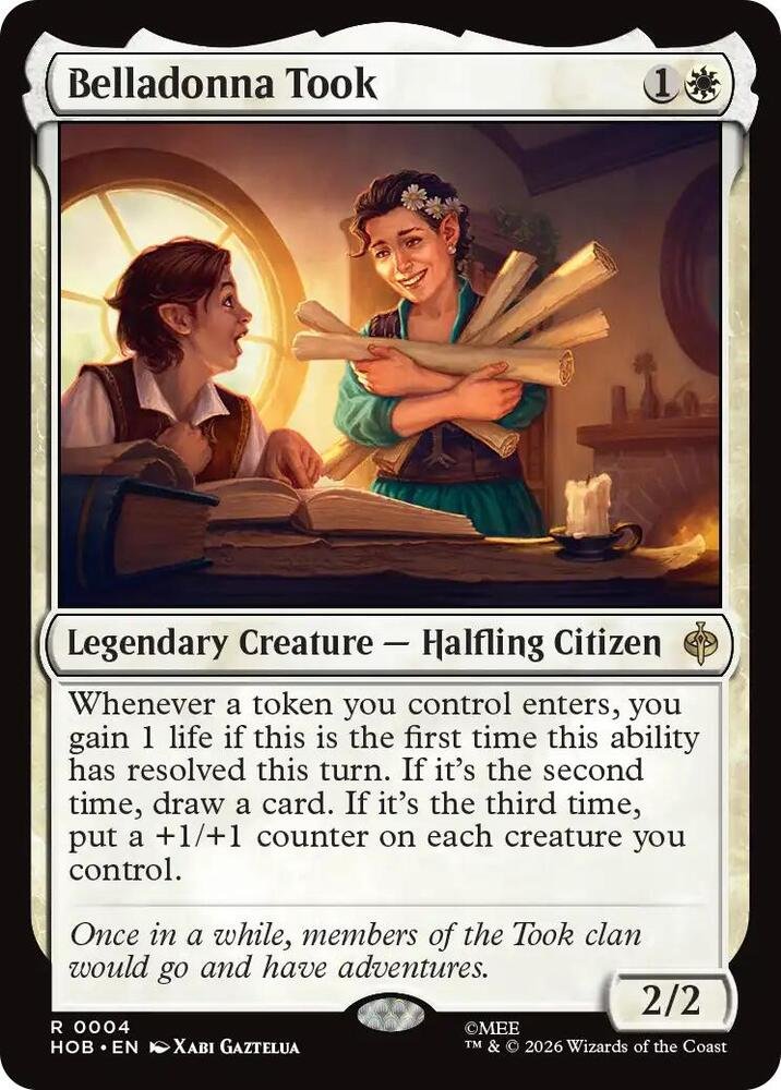 Belladonna Took Magic: The Gathering card from The Hobbit