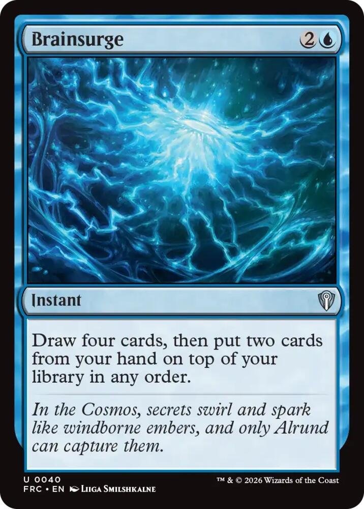 Brainsurge Magic: The Gathering card
