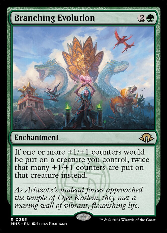 Branching Evolution Magic: The Gathering card