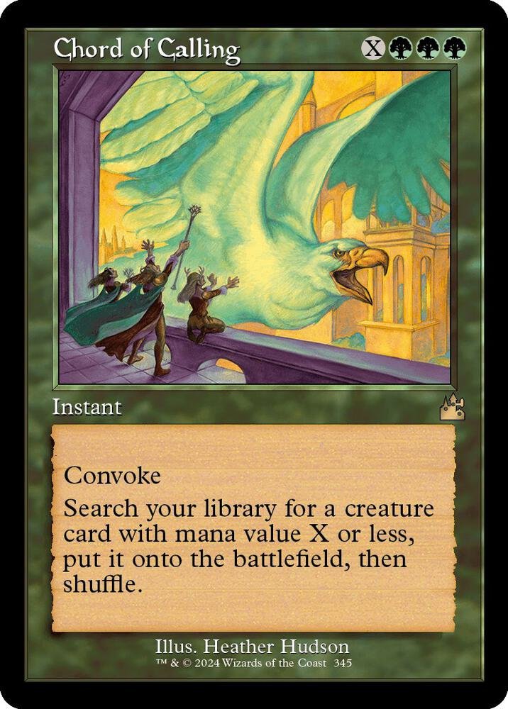 Chord of Calling Magic: The Gathering card