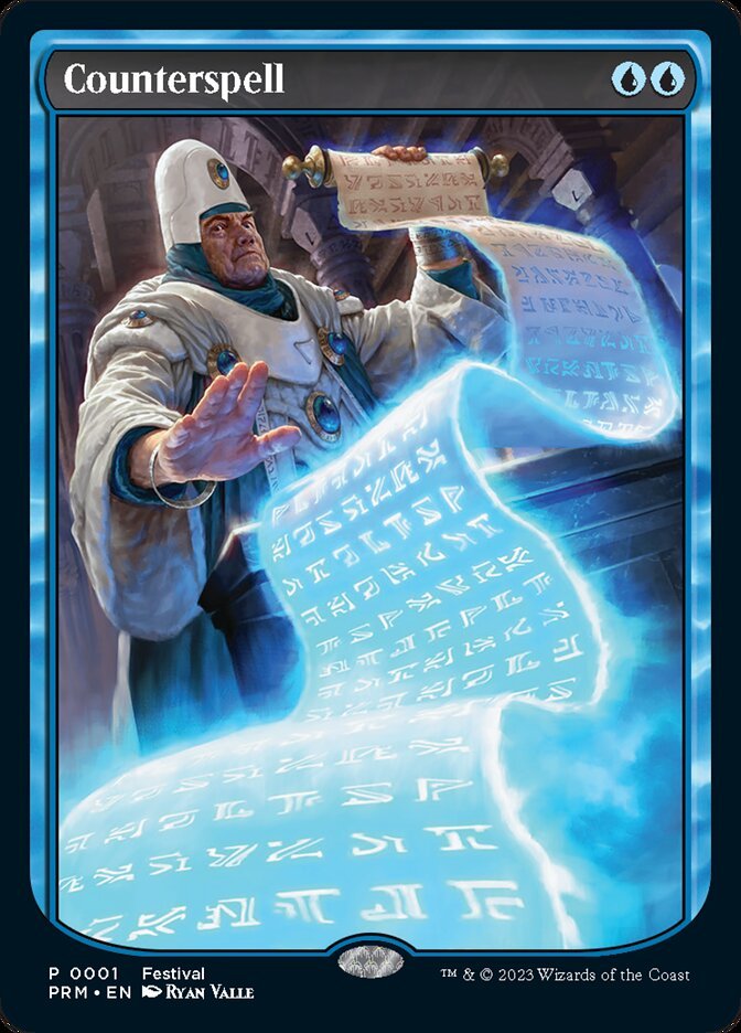 Counterspell Magic: The Gathering card, an upgrade for the Multiverse Reforged Commander deck