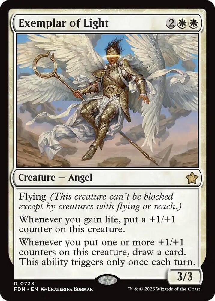 Exemplar of Light Magic: The Gathering card