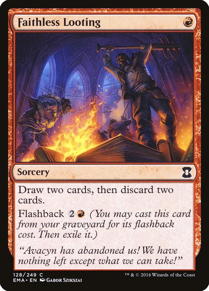 Faithless Looting Magic: The Gathering card