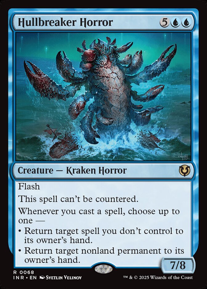 Hullbreaker Horror Magic: The Gathering card, an upgrade for the Multiverse Reforged Commander deck