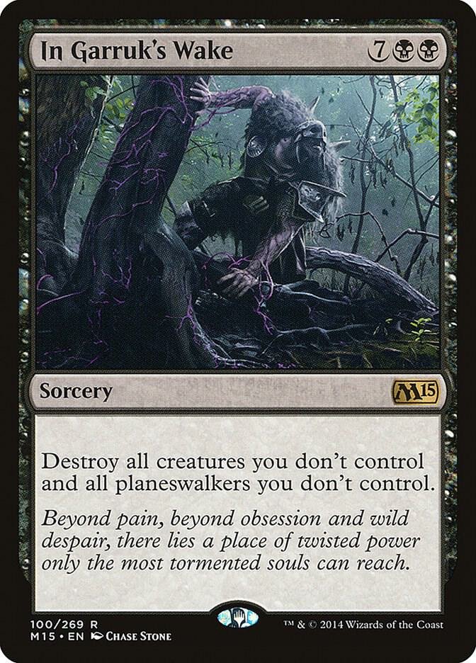 In Garruk’s Wake Magic: The Gathering card