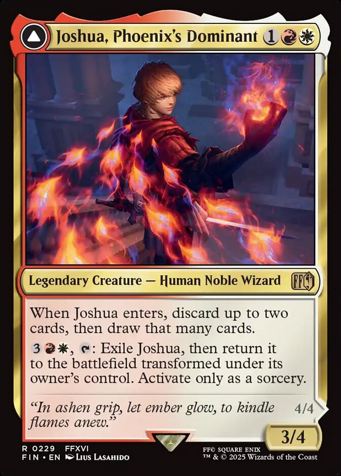 Joshua, Phoenix’s Dominant Magic: The Gathering card