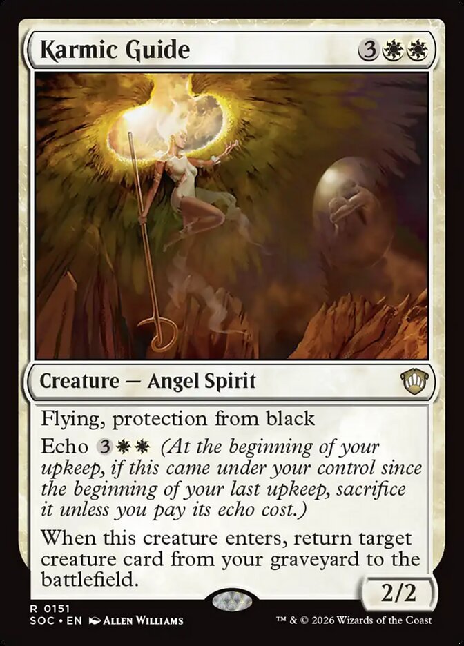 Karmic Guide Magic: The Gathering card