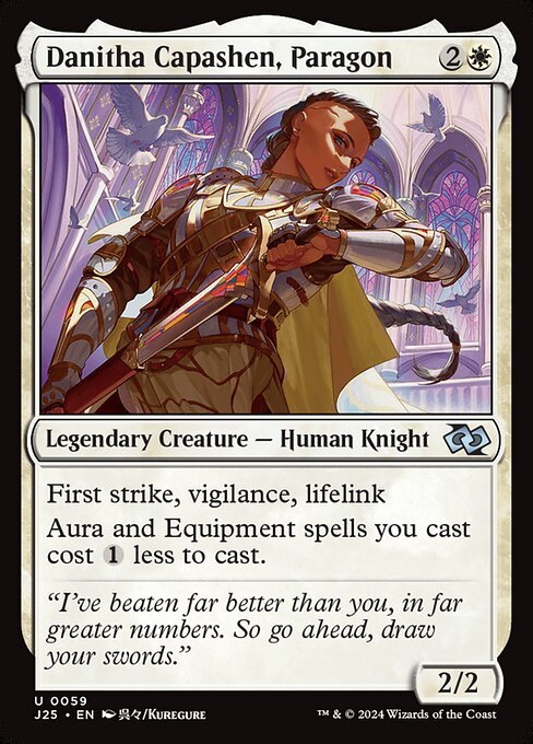 Danitha Capashen, Paragon Magic: The Gathering card