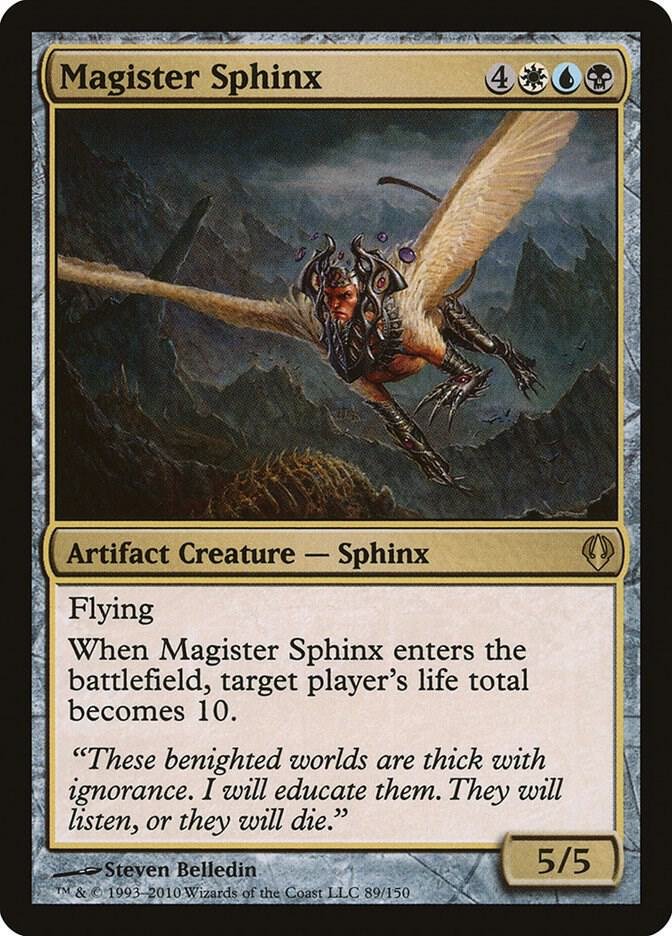 Magister Sphinx Magic: The Gathering card