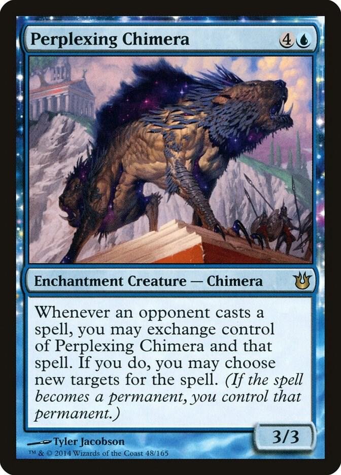 Perplexing Chimera Magic: The Gathering card