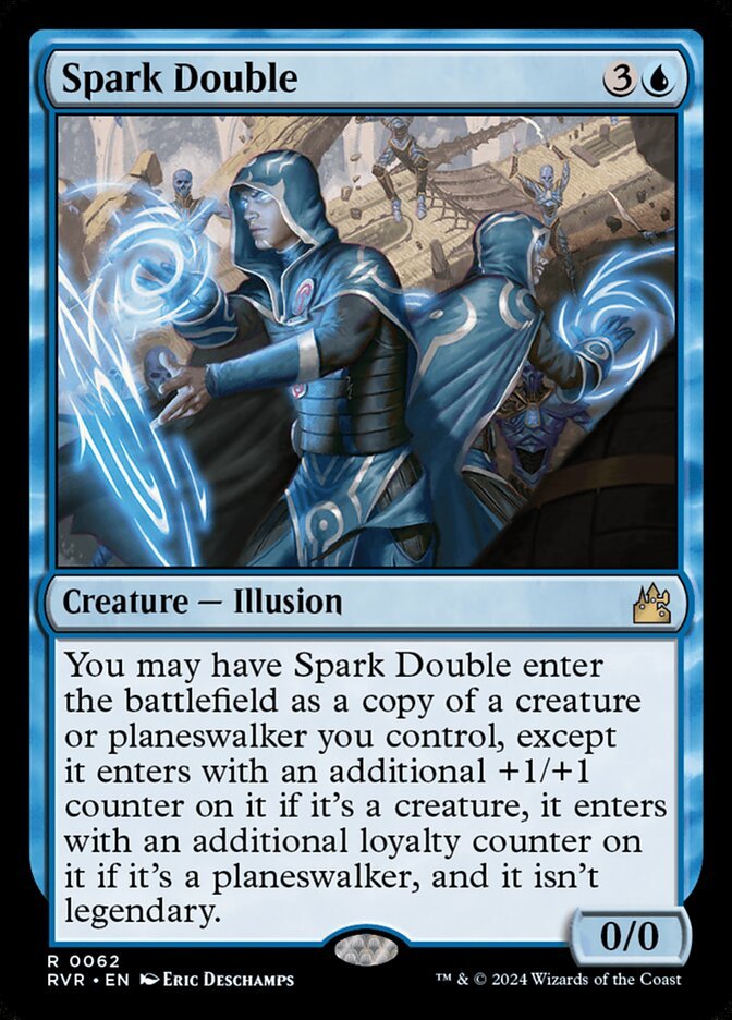 Spark Double Magic: The Gathering card, an upgrade for the Multiverse Reforged Commander deck