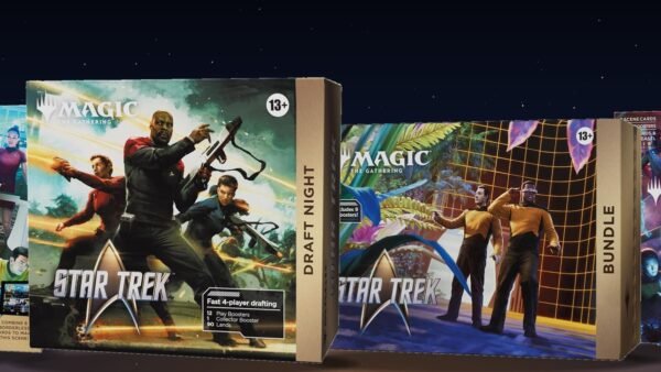 MTG Star Trek Scene Boxes, Draft Night and Bundle, some of the products delayed in select regions
