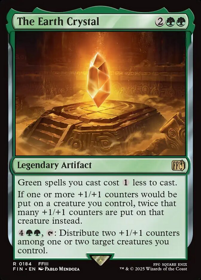 The Earth Crystal Magic: The Gathering card