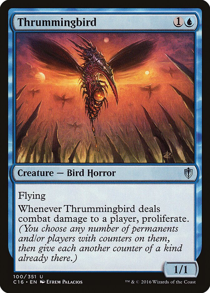 Thrummingbird Magic: The Gathering card
