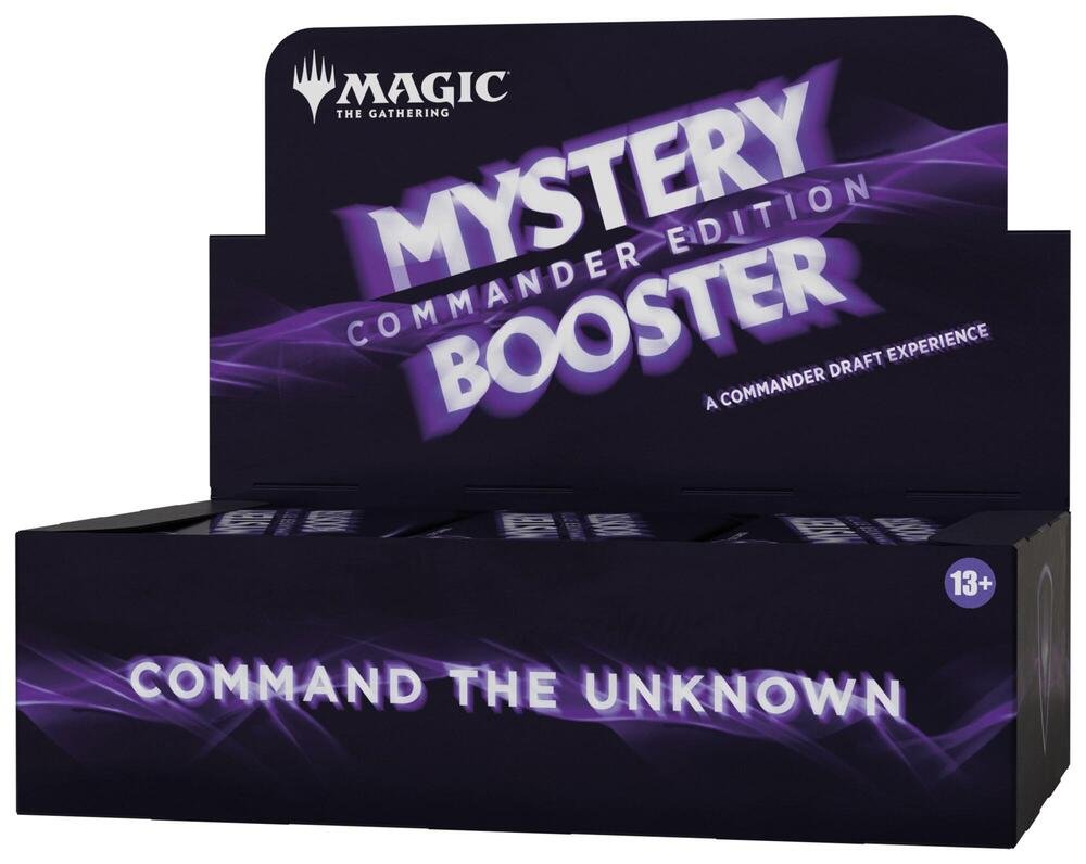Mystery Booster Commander Edition booster box, Command the Unknown