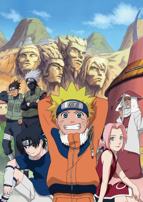 Official Naruto cover art