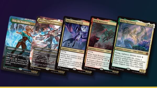 The 10 Best Reality Fracture Commanders, Ranked (October 2026) Tam, the Possibility, Vraska, Soul of Stone, Ingris Stingerquill, Aerid Konstrari and Kwia Vigorbloom Magic cards from Reality Fracture