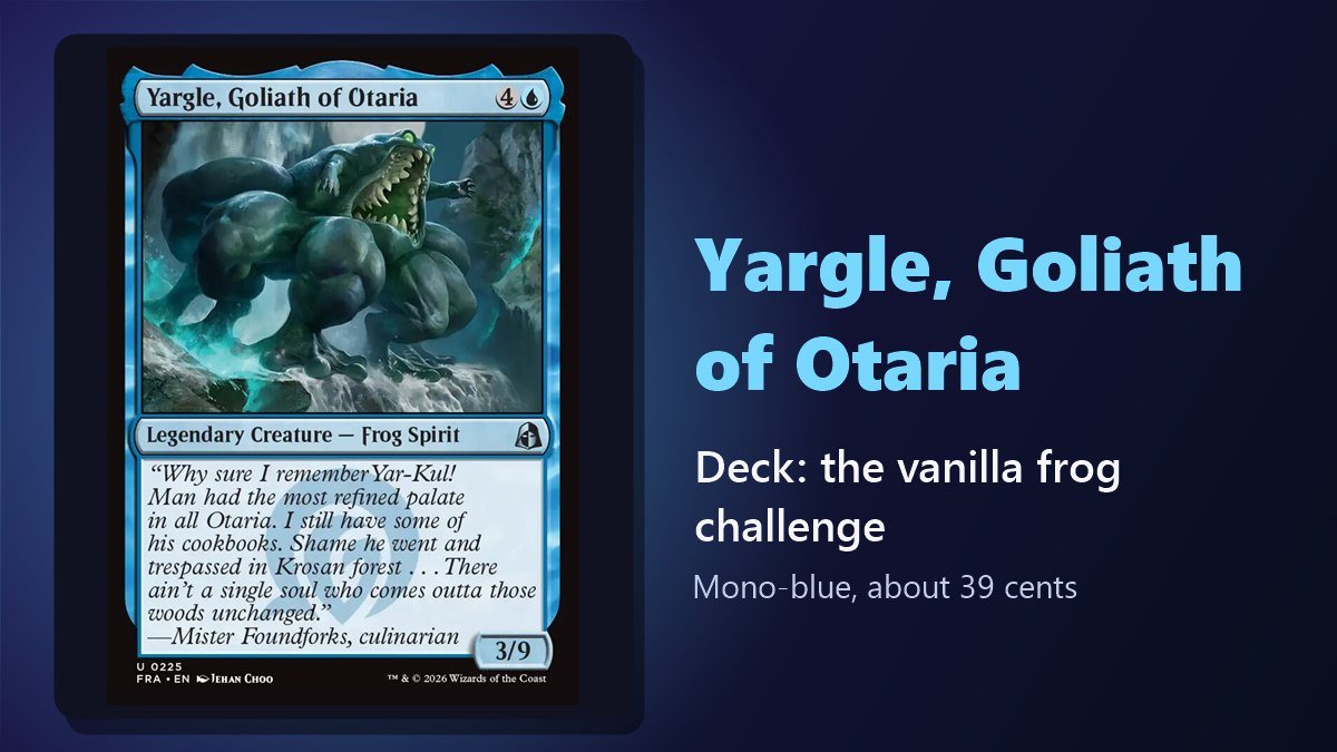 Yargle, Goliath of Otaria card from Reality Fracture