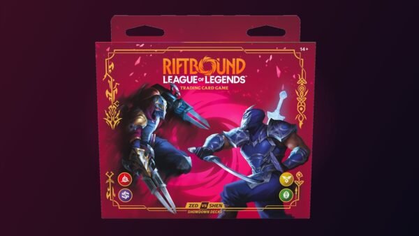 Best Riftbound Starter Deck for Beginners (October 2026) Riftbound Zed vs Shen Showdown Decks box from the Vendetta set