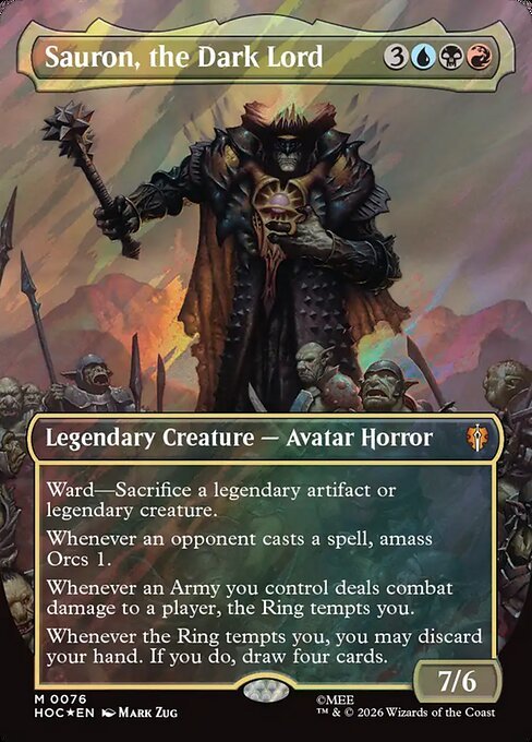 Sauron, the Dark Lord (Box Topper)