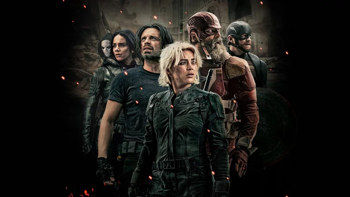 Yelena, Bucky, Red Guardian, Ghost and U.S. Agent as the New Avengers