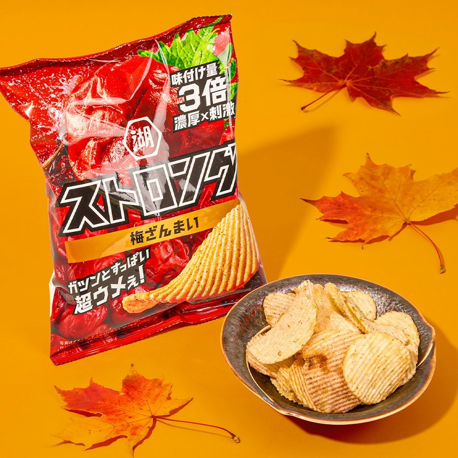Bag of plum and shiso potato chips from the TokyoTreat November 2026 box