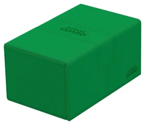 Ultimate Guard Twin Flip'n'Tray 160+ deck case in green