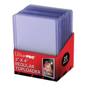 Ultra PRO 3x4 regular toploaders 25 count box