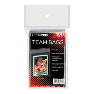 Ultra PRO resealable team bags 100 count pack