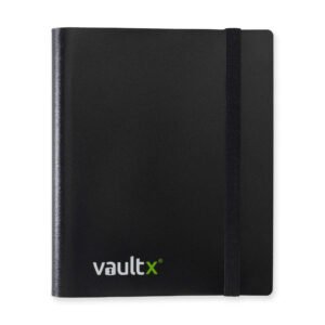 Vault X 4-Pocket Strap Binder in black